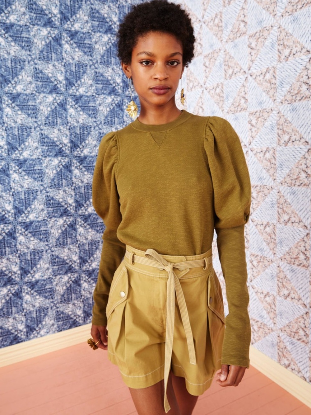 Ulla Johnson - Philo Pullover in Fatigue